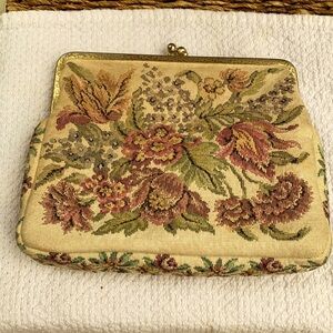 Waldorf Vintage Floral Tapestry purse